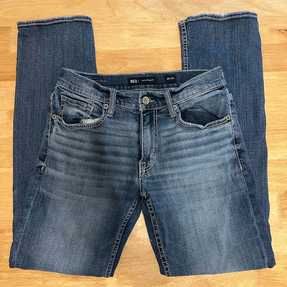 BKE Men's Jake Straight Jeans
